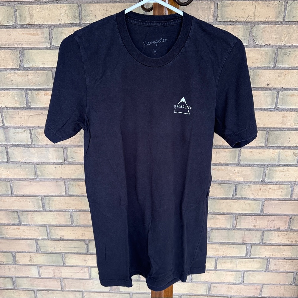Serengetee Black Chase Views T-Shirt